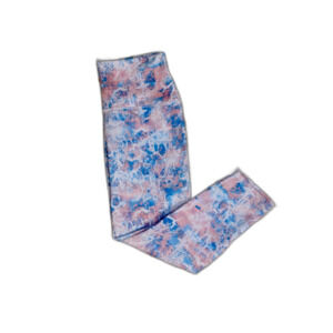 Evolution and Creation Cotton Candy Snake Capri Leggings! Large, NWOT!